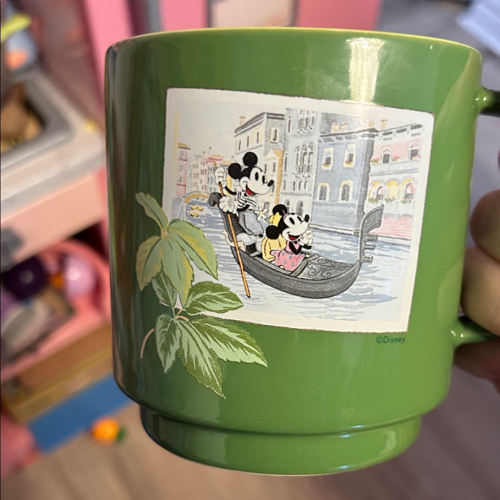 Disney Tommy Bahama Italy Venice themed mug NEW unused